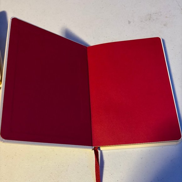 Opal House x Target Monogram Letter T Gold Foil Leaf 5x7 College Rule Journal - Picture 2 of 5